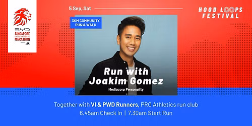 Hood Loops Festival: PWD x VI Community Run with Joakim Gomez and PARC