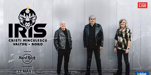 Concert IRIS - Cristi Minculescu, Valter si Boro la Hard Rock Cafe