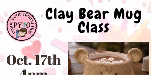 Clay Bear Mug Class