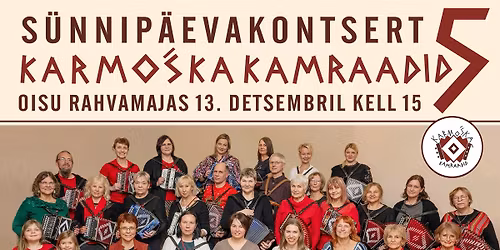 S\u00fcnnip\u00e4evakontsert: Karmo\u0161kakamraadid 5