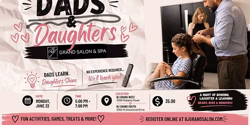 Third Annual Dads & Daughters Night!\u2728
