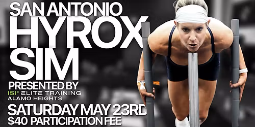 HYROX SIM Presented by ISI Elite Training