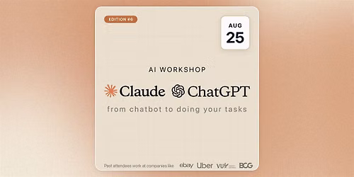 Learn Claude and ChatGPT: from chatbot to doing your tasks \u00b7 AI Workshop