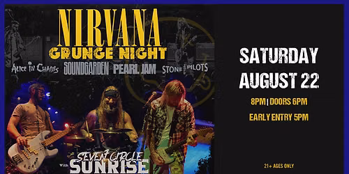 Nirvana Grunge Night at Jergels
