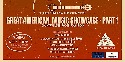 Great American Music Showcase Pt. 1 @ Nietzsches  - 5.7.2026