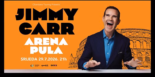 Jimmy Carr - Arena Pula