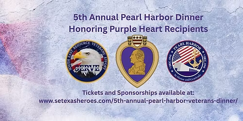 5th Annual Pearl Harbor Veterans Dinner