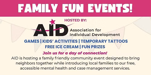 Family Fun Events: Join us for a day of connection!