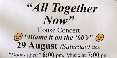 \u201cBlame It On The \u201c60\u2019s\u201d 2026