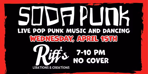 Soda Punk Live Pop Music and Tango Dancing at Riff's
