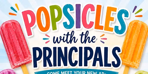 Popsicles with Principals