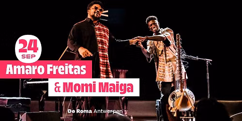 Amaro Freitas & Momi Maiga in De Roma: Echoes of the Atlantic