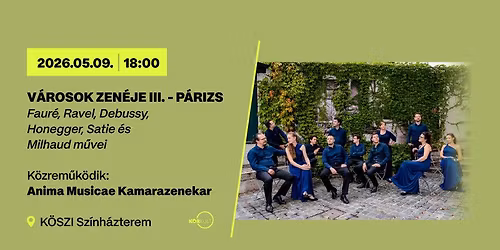 V\u00e1rosok zen\u00e9je III. - P\u00e1rizs