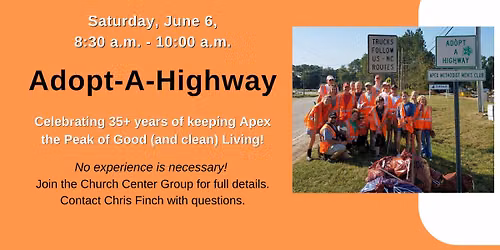 Apex UMC - Adopt-A-Highway