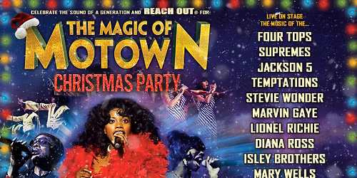 The Magic of Motown Christmas Party