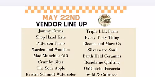 Vendors on Main - Mt Juliet @ Circle P Ranch