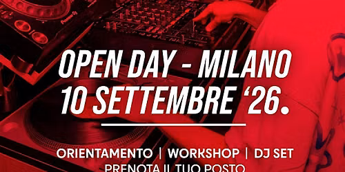 OPEN DAY 10 SETTEMBRE SAINT LOUIS COLLEGE OF MUSIC