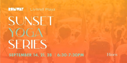 Sunset Yoga with Livwell Playa