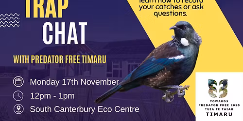 Trap Chat with Predator Free Timaru 
