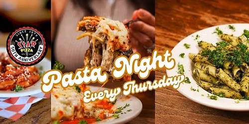 Pasta & Wine Special Night ! Every Thursday 
