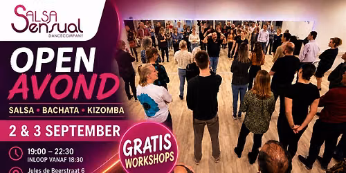 Open Avond Salsa, Bachata, Kizomba