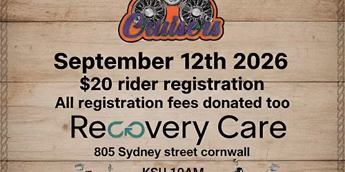 Charity Ride. 