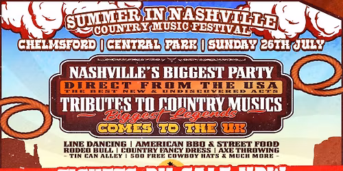 Summer In Nashville - Chelmsford 2026