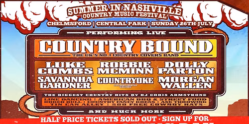 Summer In Nashville - Chelmsford 2026