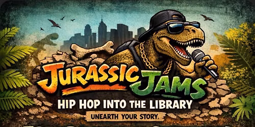 Jurassic Jams: Hip Hop into the Library