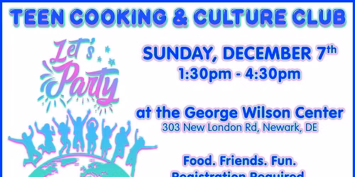 Teen Cooking & Culture Club