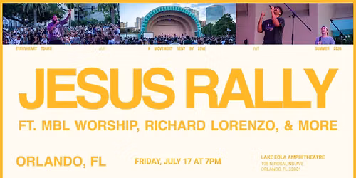 ORLANDO, FL - JESUS RALLY