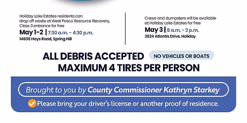 Holiday Lake Estates clean up 