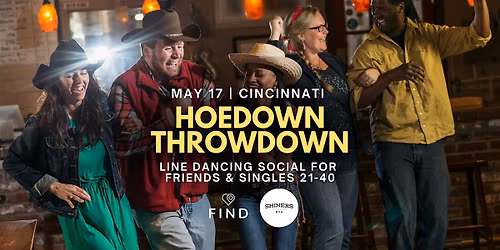 Hoedown Throwdown Line Dancing Friend & Singles Social | Cincinnati