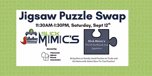 Puzzle Swap - Hosted by WI-JPA