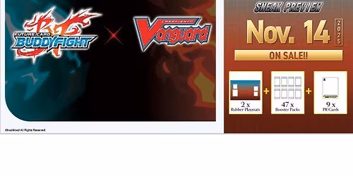 Cardfight: Vanguard DZ-TB01 Future Card Buddyfight Sneak Preview