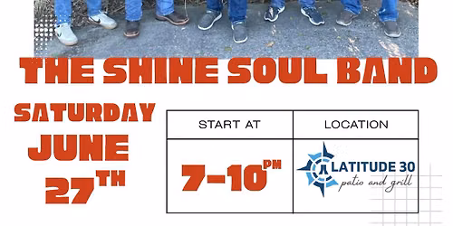D JR and The Shine Soul Band LIVE 6\/27