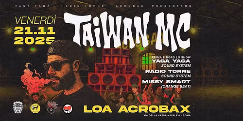 Anniversary Vibes - LOA Acrobax & Yaga Yaga w\/ Taiwan MC Live