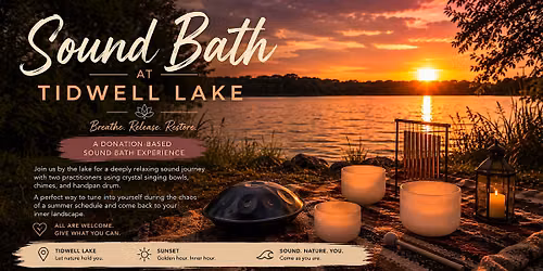 Floating Sound Bath at Tidwell Lake
