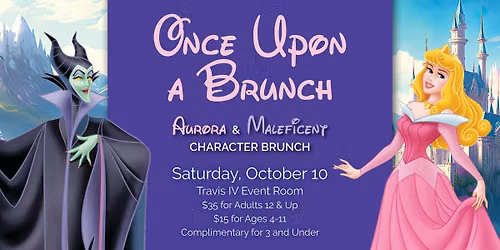 Aurora & Maleficent Character Brunch