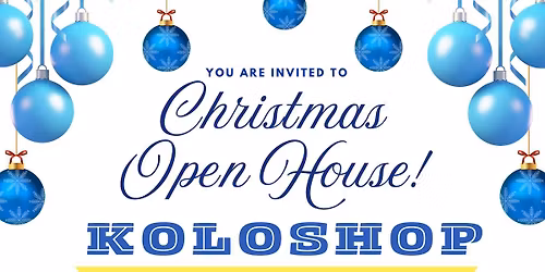 Christmas Open House at KoloShop Store