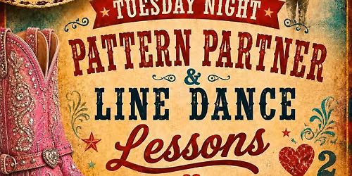 Tuesday Night - Pattern Partner & Line Dance Lessons