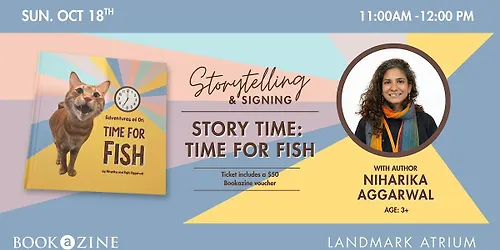 Storytime Time for Fish (Storytelling & Book Signing)