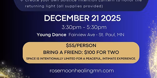 Return to the Light - Winter Solstice gathering