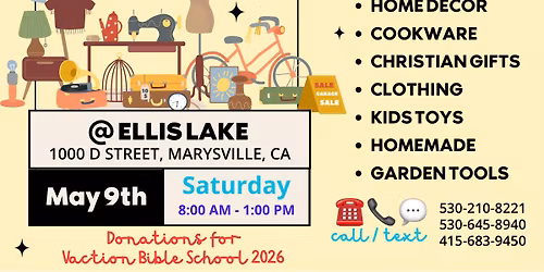 Church Rummage Sale! 