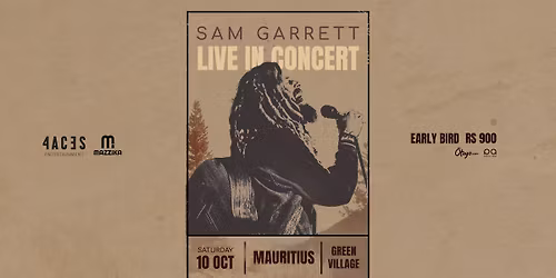 SAM GARRETT Live in concert 