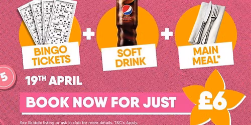 Spring Fling Tickets - Buzz Bingo Weston-Super-Mare 19\/04