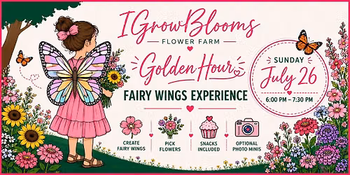 Golden Hour Fairy Wings Workshop