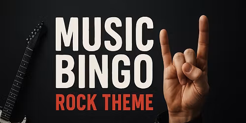 MusikBingo med Rock tema på Bryggeriet