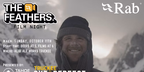 Feathers Film Night Presented by Rab 10\/11 @ 5pm