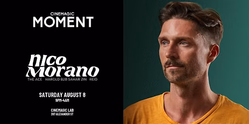 MOMENT Series: Nico Morano